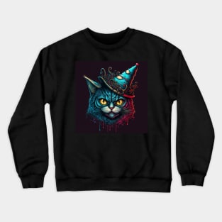 Christmas Angry Cat Crewneck Sweatshirt